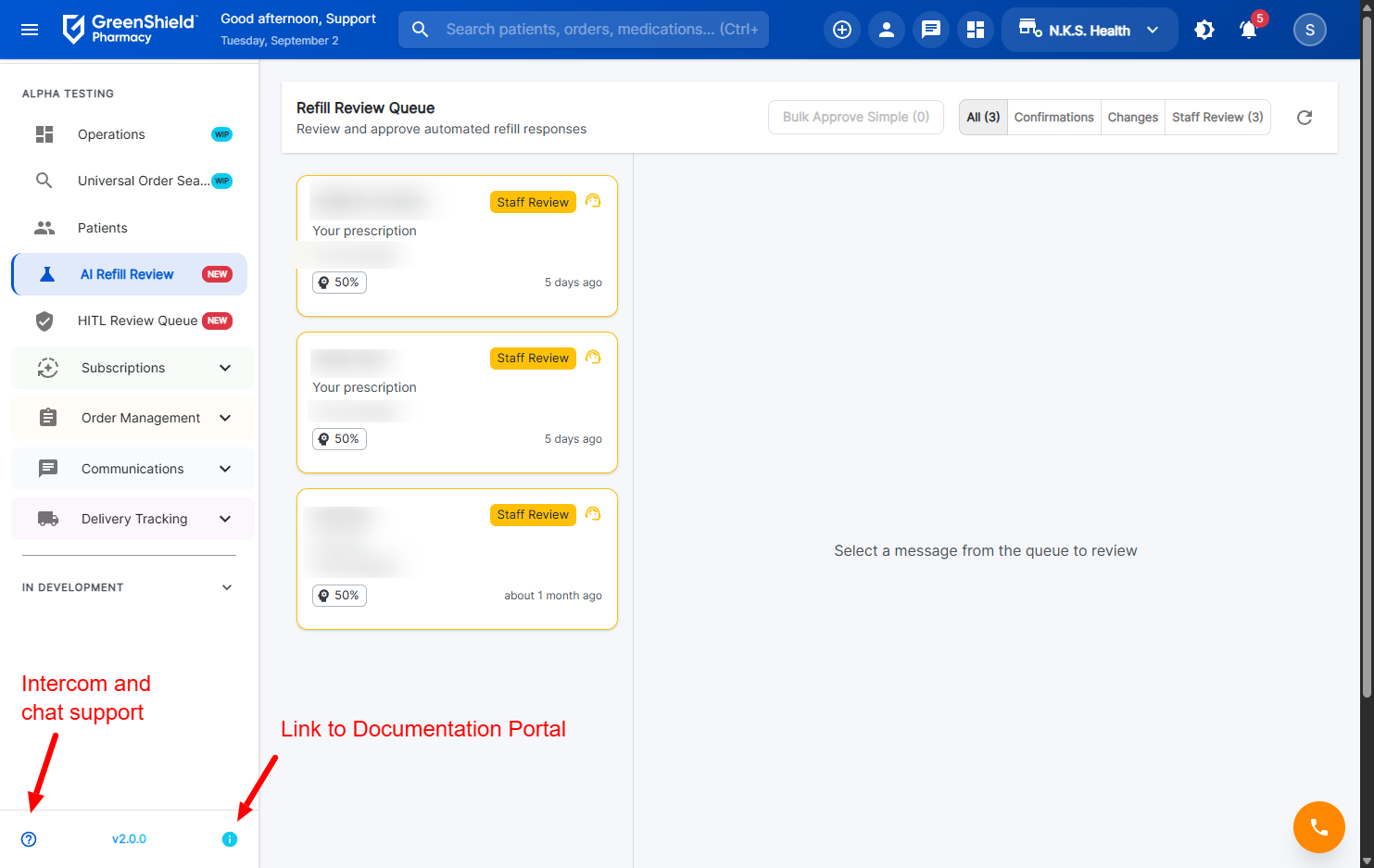 Support and Feedback Icons
